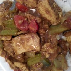 A picture of Jeremy's Curry Chicken.