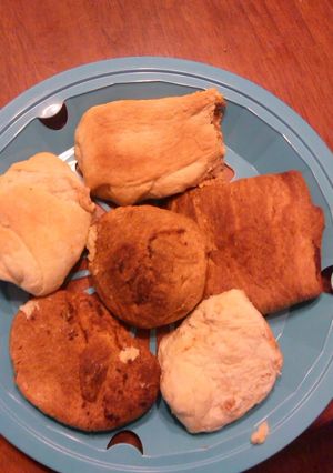 A picture of Taco roll ups.