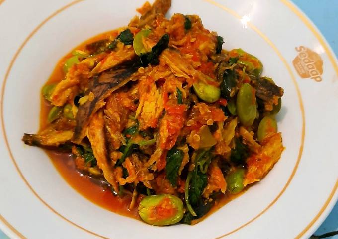 Ikan tongkol suir bumbu balado