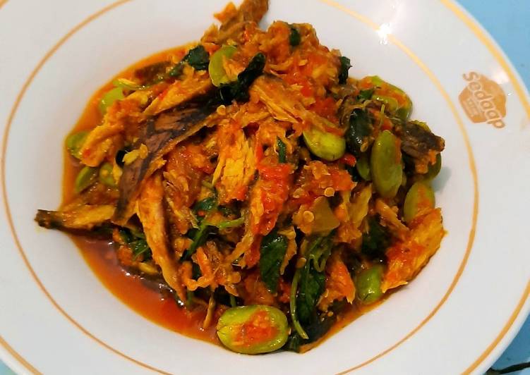 Resep Ikan tongkol suir bumbu balado, Enak