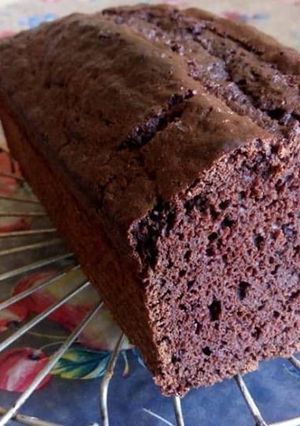 Una foto de Budín de chocolate