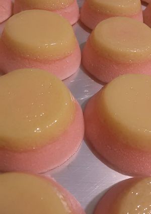 A picture of Colorful Puto Leche.