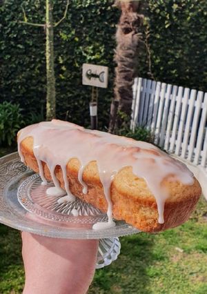 Una foto de Budín de limón 🍋