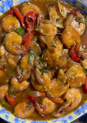 Foto resep Udang asam manis pedas