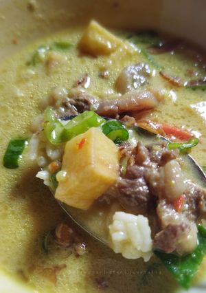 Foto resep 𝗦𝗢𝗧𝗢 𝗗𝗔𝗚𝗜𝗡𝗚 𝗞𝗨𝗔𝗛 𝗦𝗔𝗡𝗧𝗔𝗡