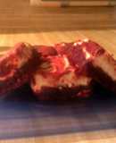 red velvet brownie