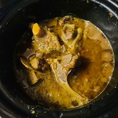 Mutton curry (in slow cooker) A picture of Mutton curry (in slow cooker).