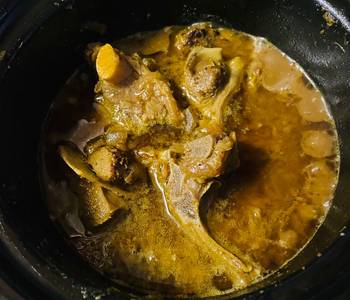 Easy Serving Recipe Mutton curry in slow cooker Delicious Simple