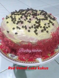Foto resep Red Velvet cake kukus