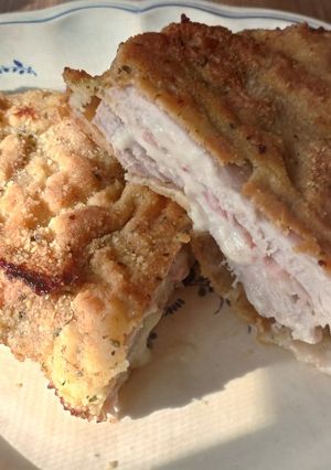 Una foto de Milanesas de solomillo rellenas
