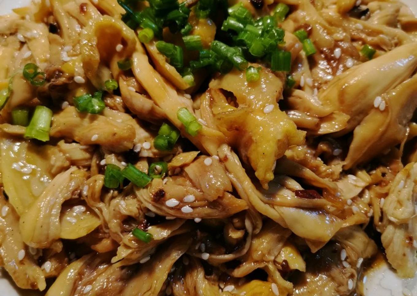 Ayam Suwir ala Cantonese (手撕鸡)