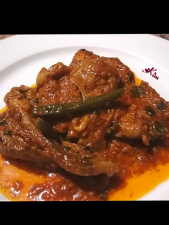 A picture of Lamb Chops Chutney.