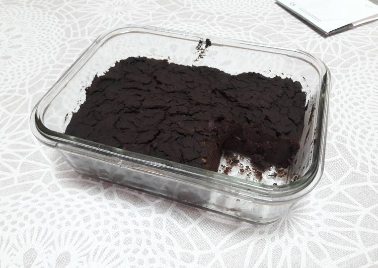 Tarta de garbanzo y algarroba sin gluten y vegana
 🍰