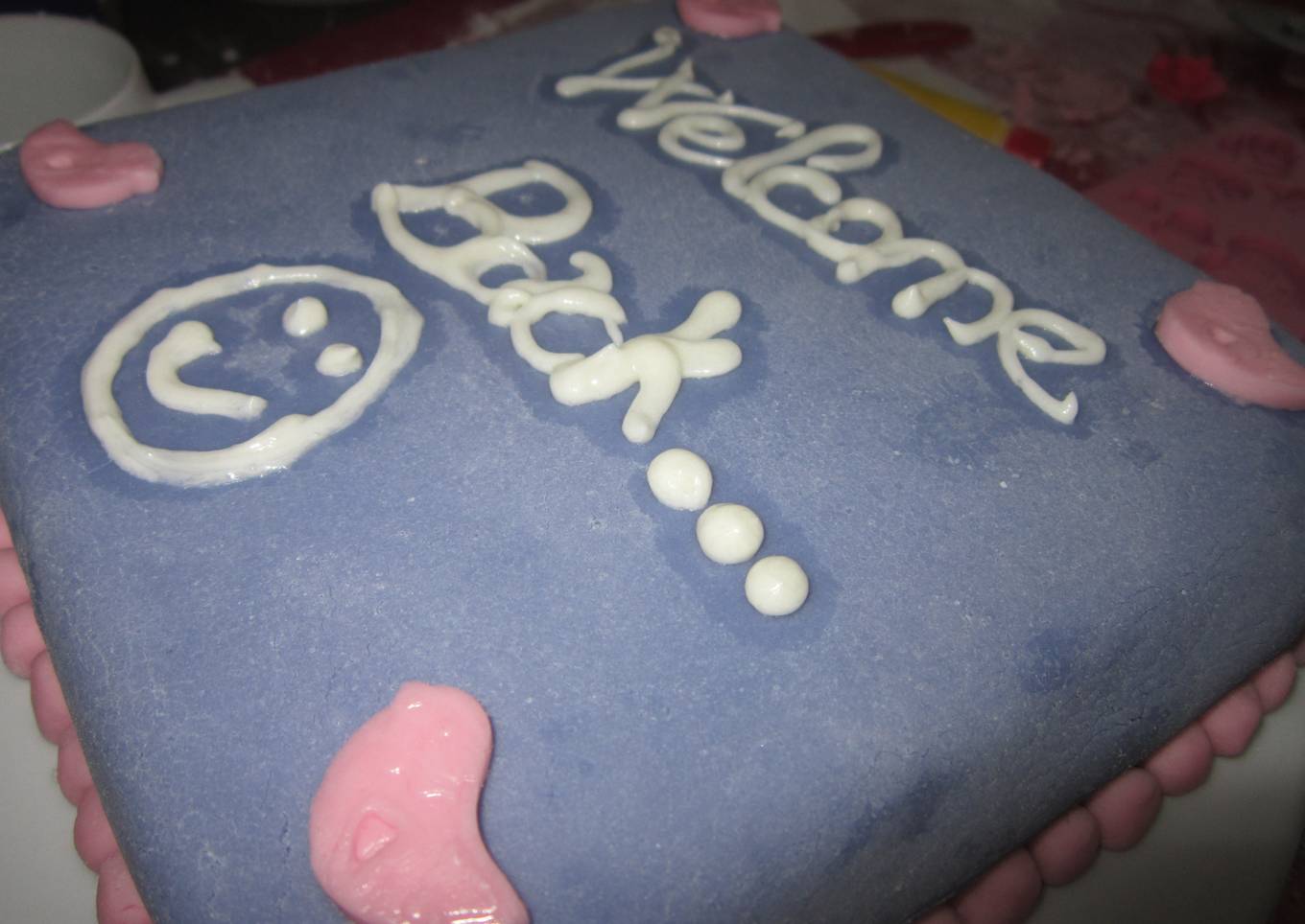 Fondant cake