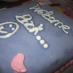 A picture of Fondant cake.