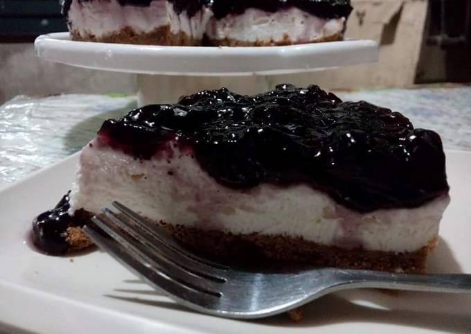 Easiest Way to Make Award-winning Blueberry Cheesecake