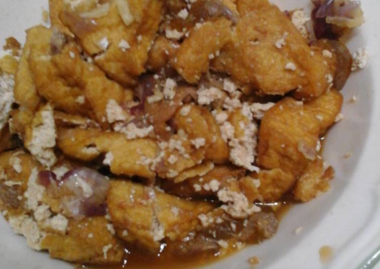 Tahu Gejrot Enak Sedap