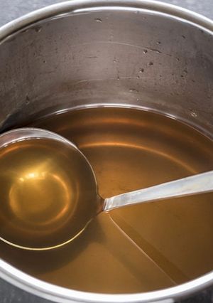 A picture of Vegetable broth#15minsorlessrecipe.