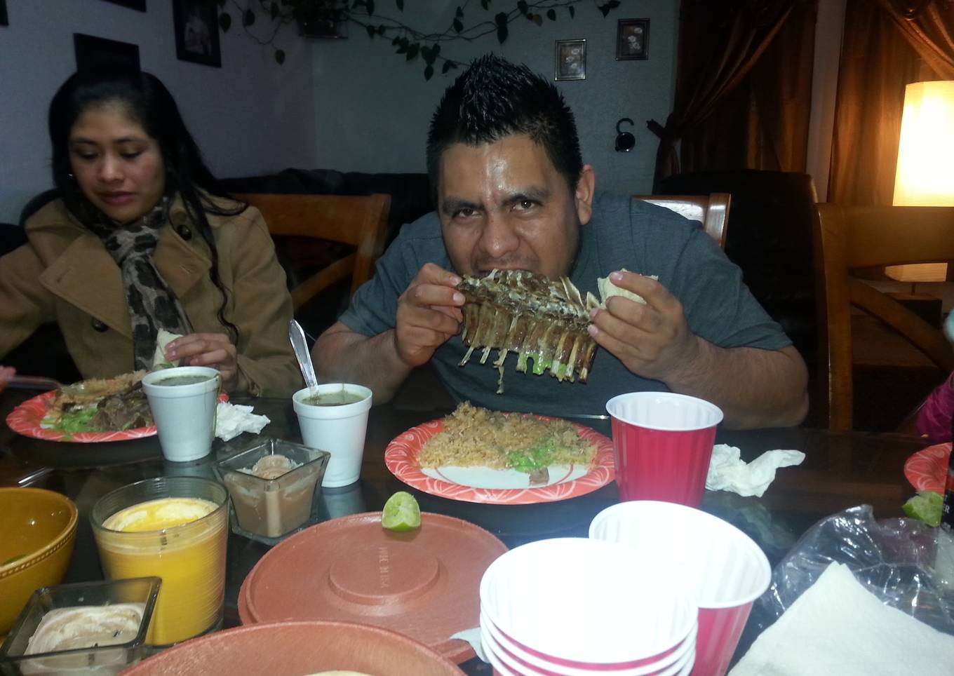 barbacoa de chivo o borego al horno (mexican bbq goat or lamb in the oven)