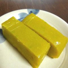 A picture of Kabocha Squash Yokan.
