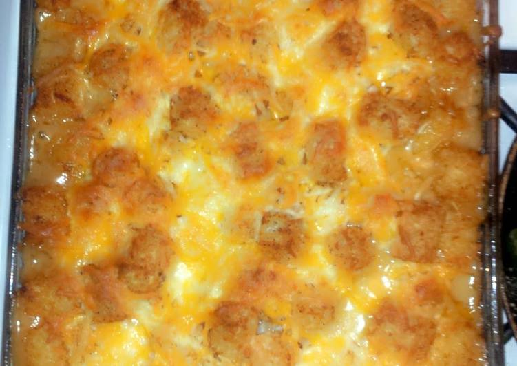 Recipe of Favorite April stator tot casserole