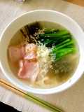 Chicken Shio Ramen! Gluten-Free with Rice Noodles