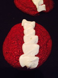 A picture of Red Velvet Cookies.