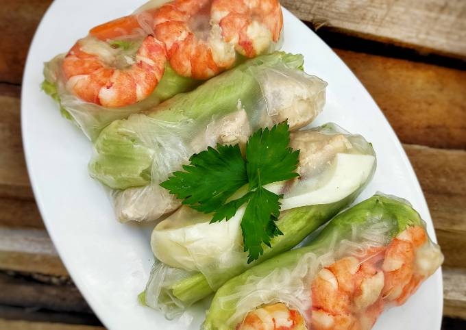 Resep Spring roll vietnam (diet) oleh Kiki Anesi Widia - Cookpad