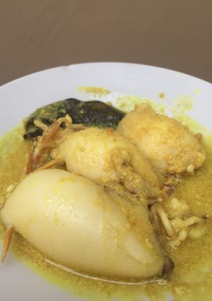 Foto resep Cumi hamil tahu