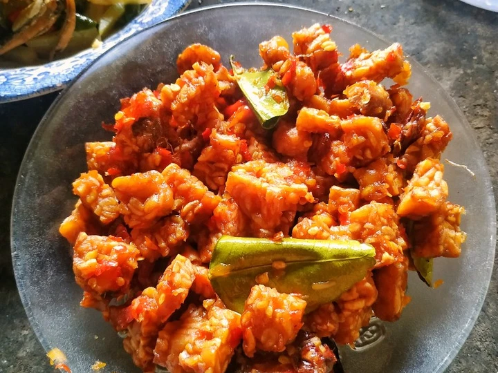 Cara Gampang Membikin Resep Kering tempe pedas manis yang Uenak Anti Ribet, Mantap Sekali