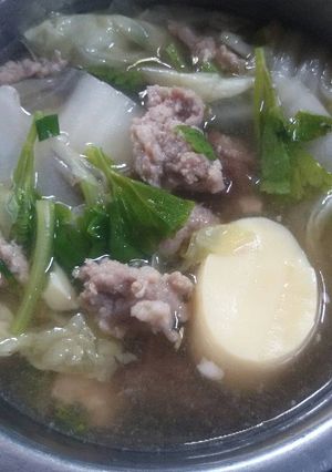 รูปของ ต้มจืดหมูสับ