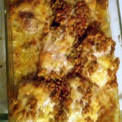 A picture of yummy pork chops.