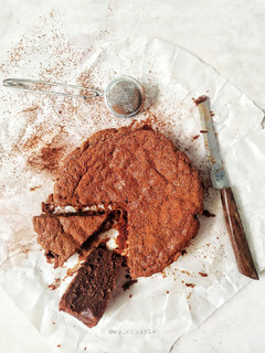 Foto resep Chocolate Almond Torte