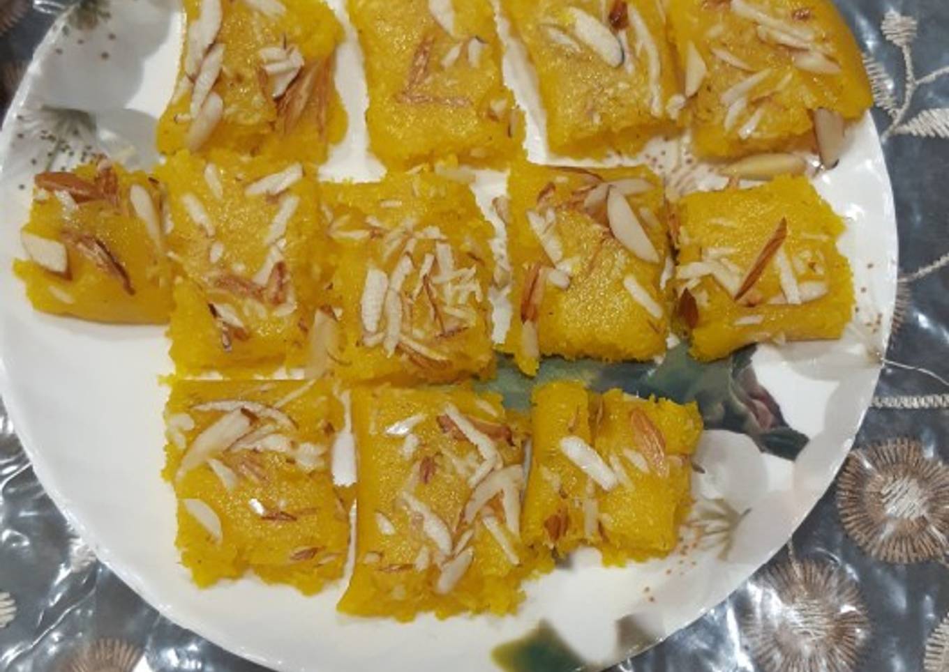 Coconut burfi
