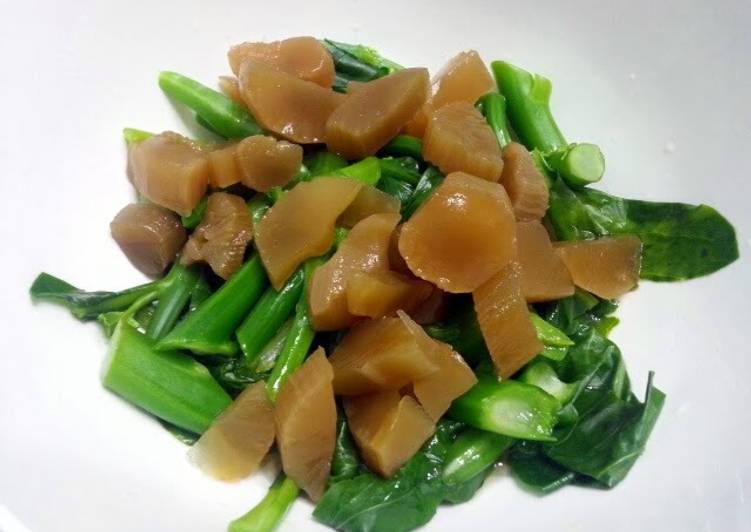 Steps to Prepare Ultimate Chinese Brocoli And Pirickle Lettuce