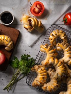 صورة لوصفة فطائر اللحم المفروم