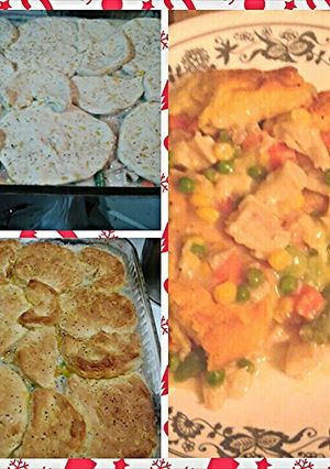 A picture of Turkey Pot Pie.