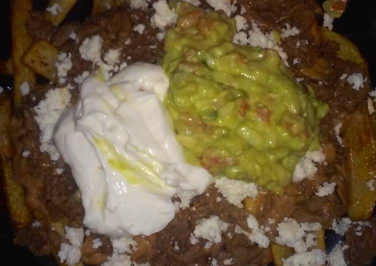 Recipe of Carne Asada Fries in 22 Minutes for Young Wife