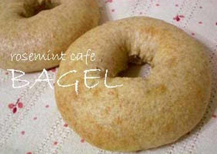 Recipe of Homemade Macrobiotic Whole Wheat Tofu Bagels