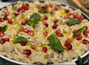 Foto de Babaganoush (Pasta de Beringela)
