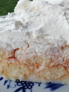 Pudingos, babapiskotás, tejszínes süti recept fotója