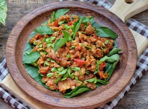 Foto resep Sambel tempe lamtoro (petai Cina)
