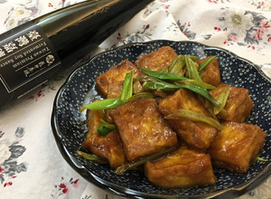 蔥燒豆腐 的食譜成品照片