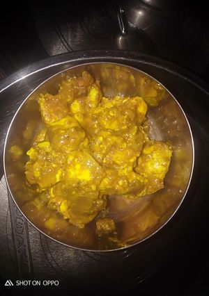 A picture of Masala paneer.