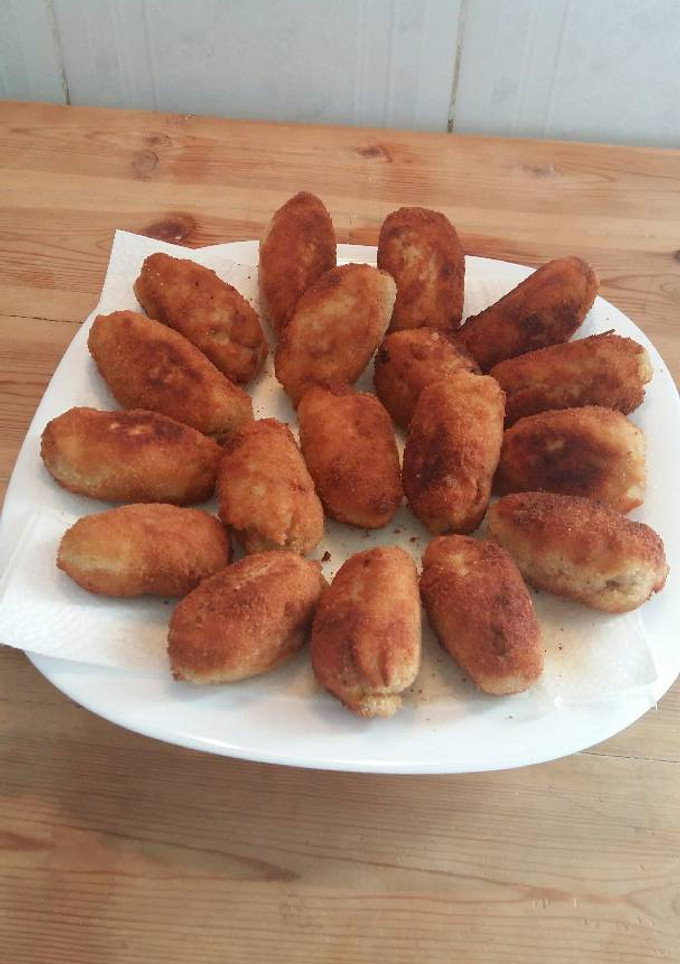 Una foto de Croquetas de pollo caseras