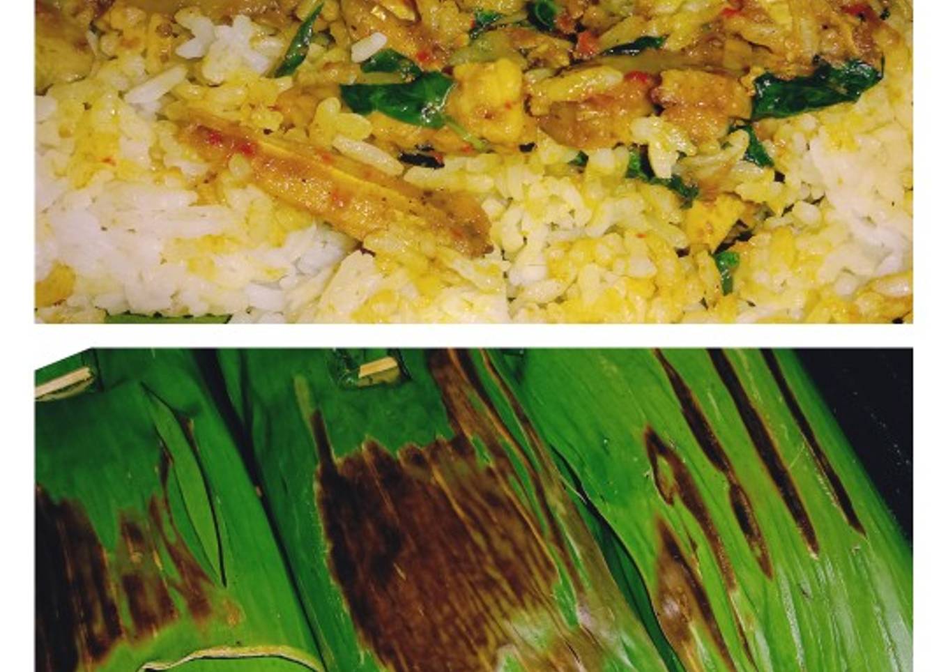 Resep Nasi Bakar Teri Jengkol