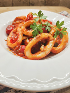 Foto di Calamari alla marinara