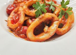 Foto di Calamari alla marinara