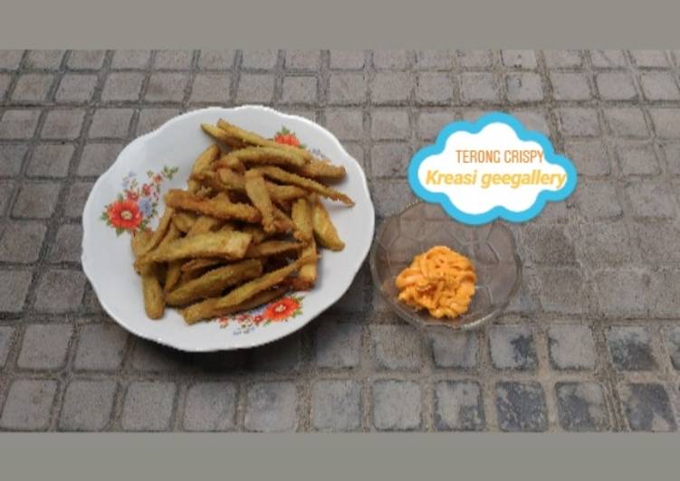 Cara Bikin 113. Terong crispy saus mayo Enak Terbaru