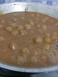 Foto resep Cilok bumbu kacang pedas